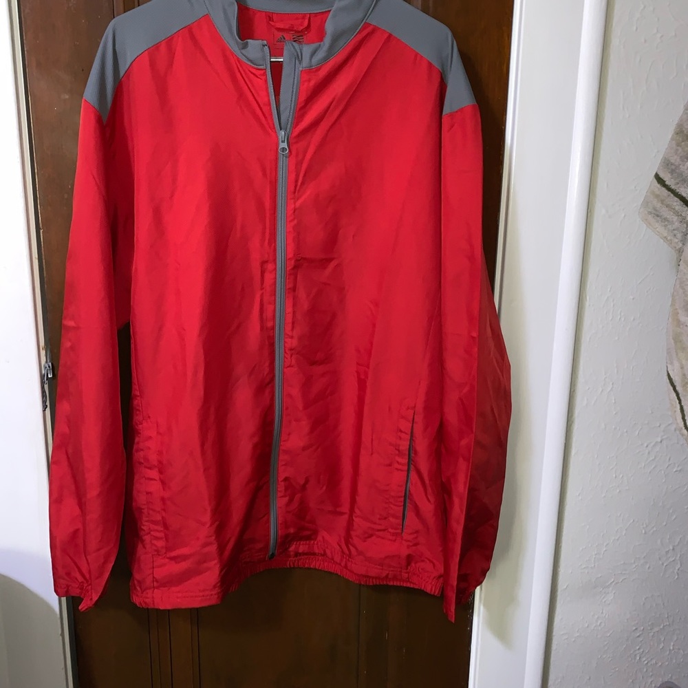 Adidas Windbreaker Pullover Jacket - image 2